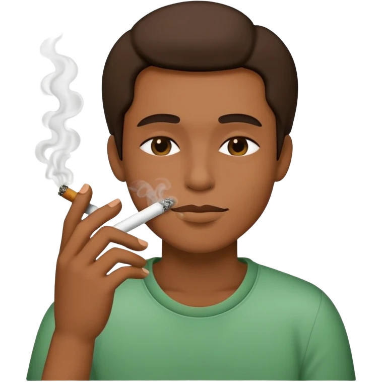 Smoking pot emoji
