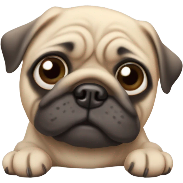 pugs that are very cute emoji