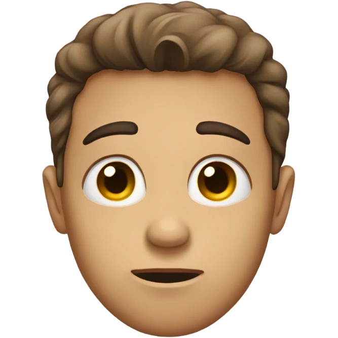 Absent face emoji