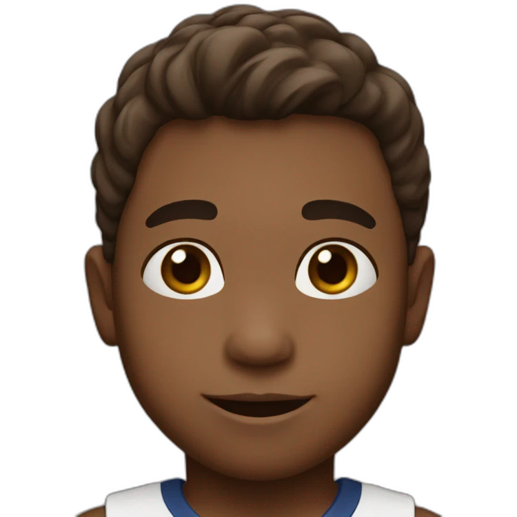 5 year old boy running brown hair brown eyes headband emoji