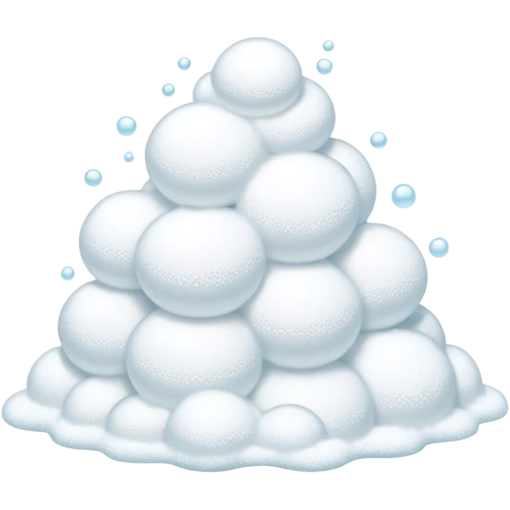 bath foam  emoji