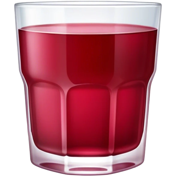 Cranberry juice emoji