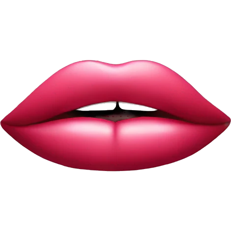 Lip stick emoji