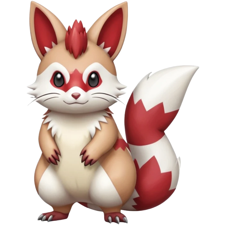 Furret-Zangoose-Hybrid (Full body) emoji