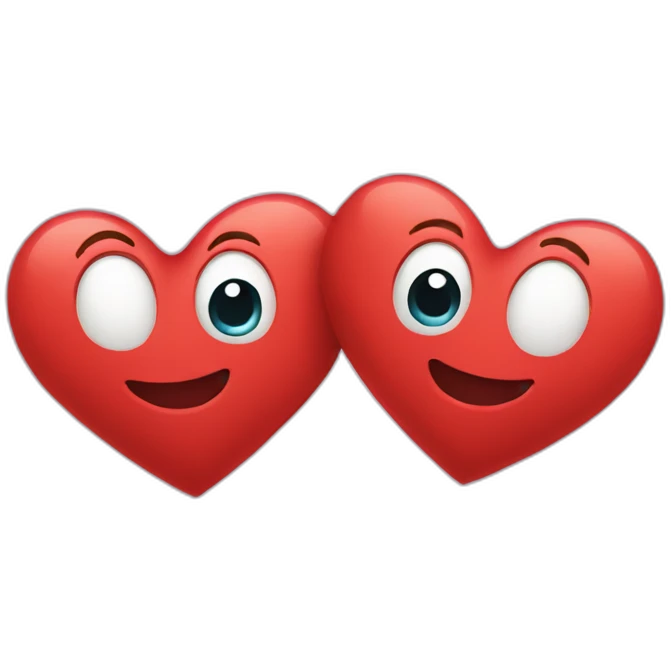 double heart emoji