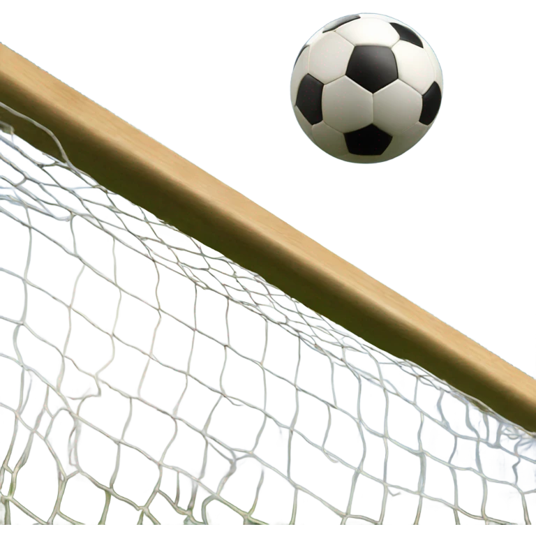 Football goal  emoji