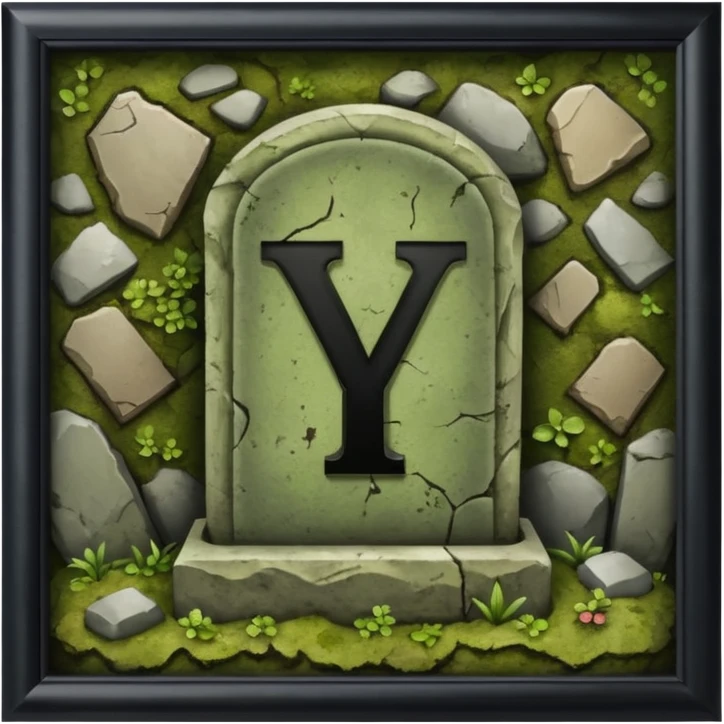 To symbolize team y being renamed, maybe a y on a grave? emoji