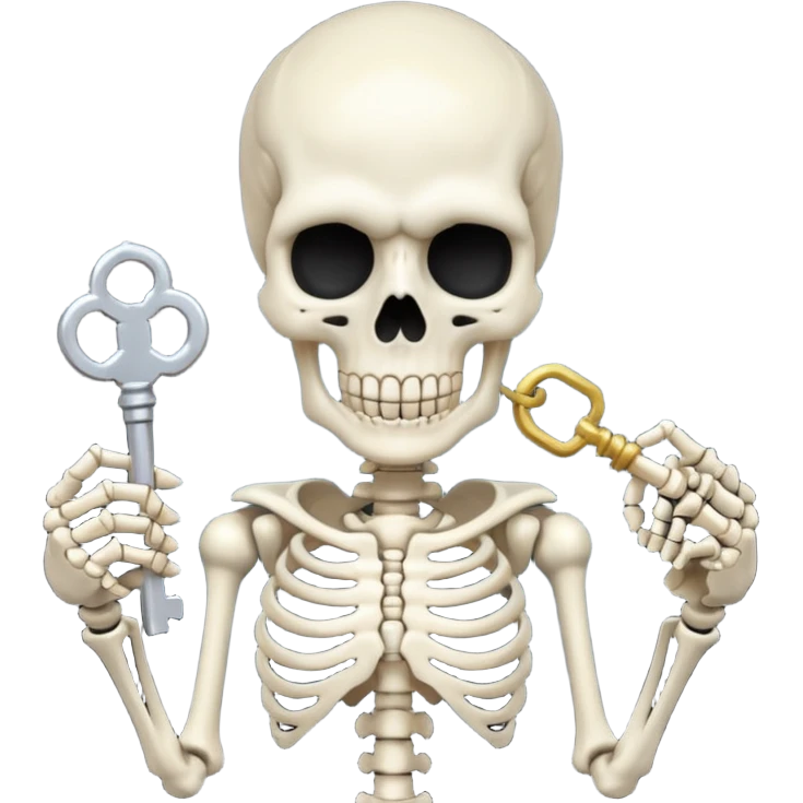 Skeleton guardian – Keys in hand




































 emoji