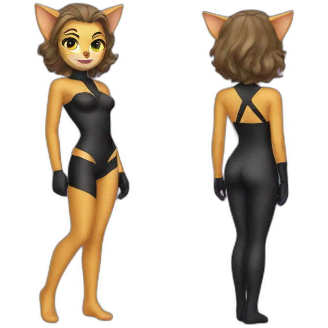 Cat woman  emoji