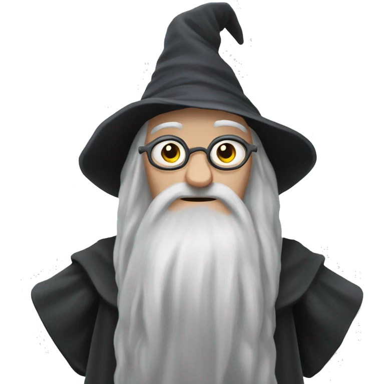 Dumbledore shrug emoji