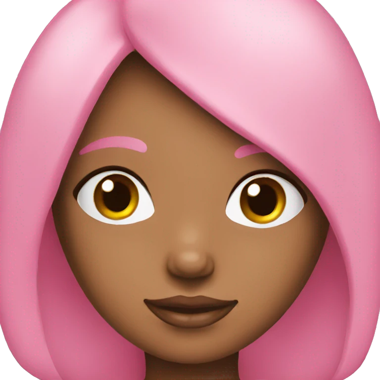 Doll pink emoji