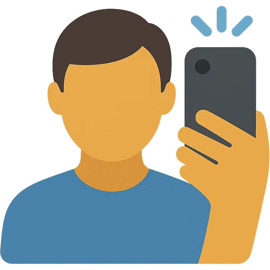 Selfie emoji