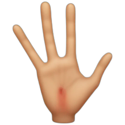 severed finger emoji
