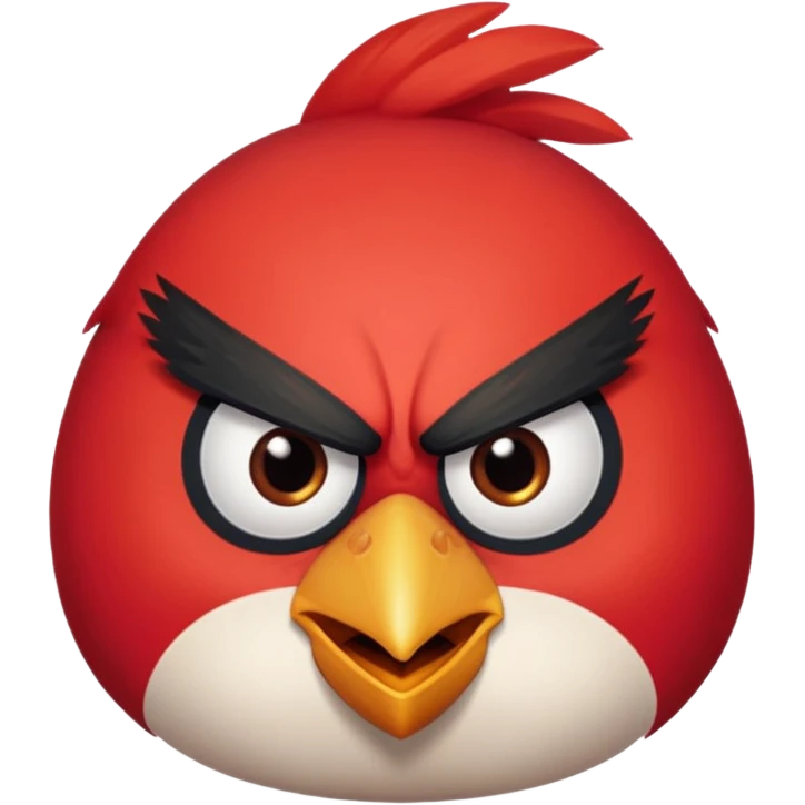 Angry brid emoji red emoji