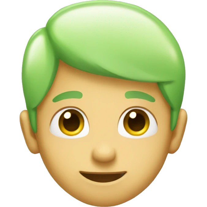 Light green hart emoji