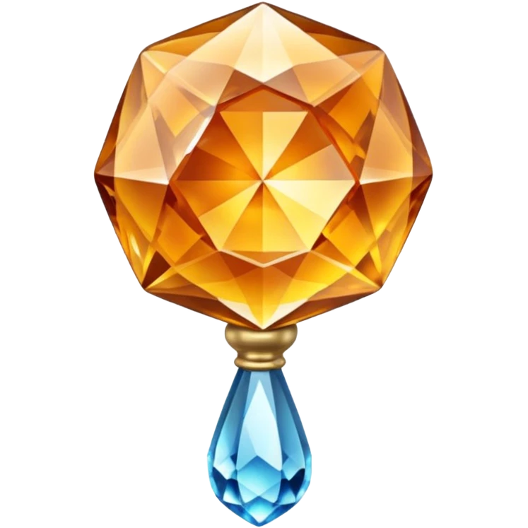 Topaz Crystal rattle emoji