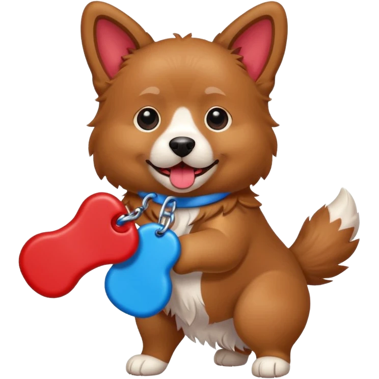 Dog with Toy emoji