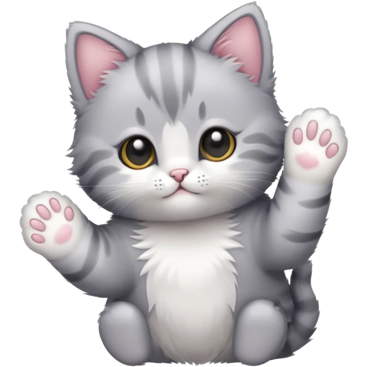 fingers kitty emoji