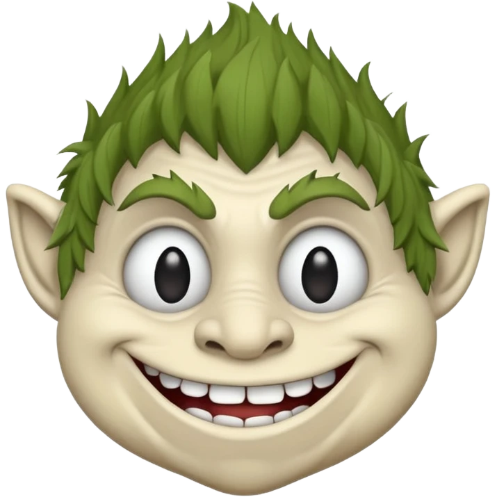 Troll face emoji