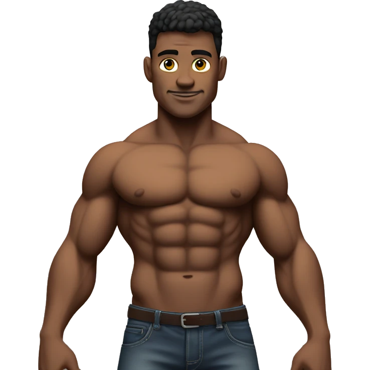 Big muscle model 190 cm height emoji