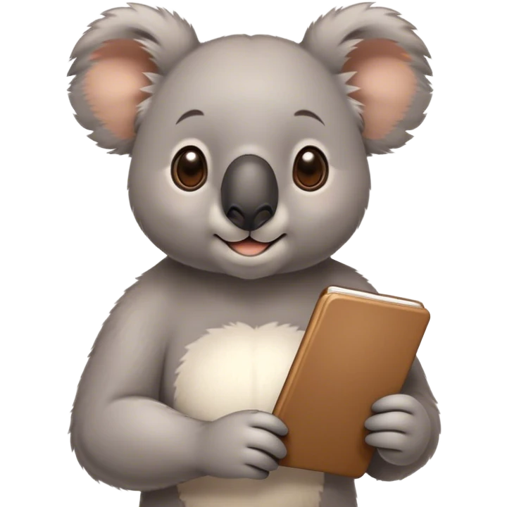 Koala artist in Paris emoji