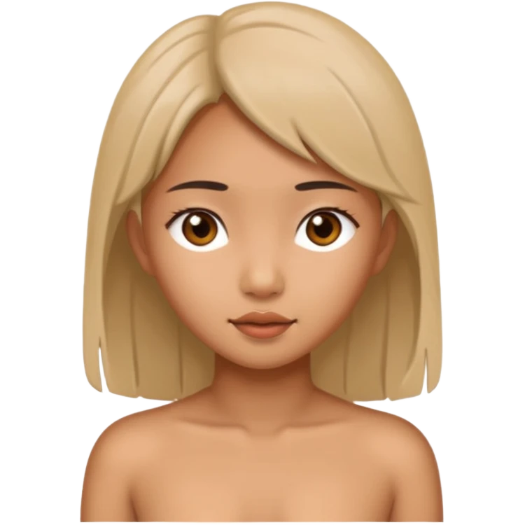 a naked asian girl emoji