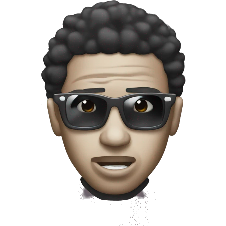 turntable afro trap emoji