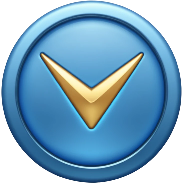 Blue tick verified emoji