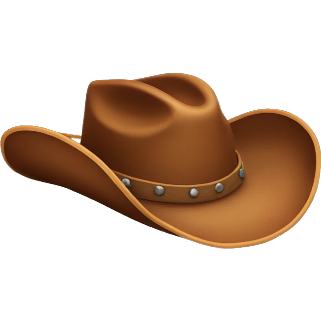 brown cowboy hat  emoji