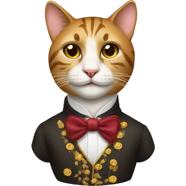 rich cat emoji