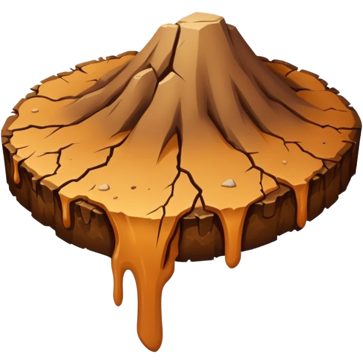 A patch of dirt  emoji