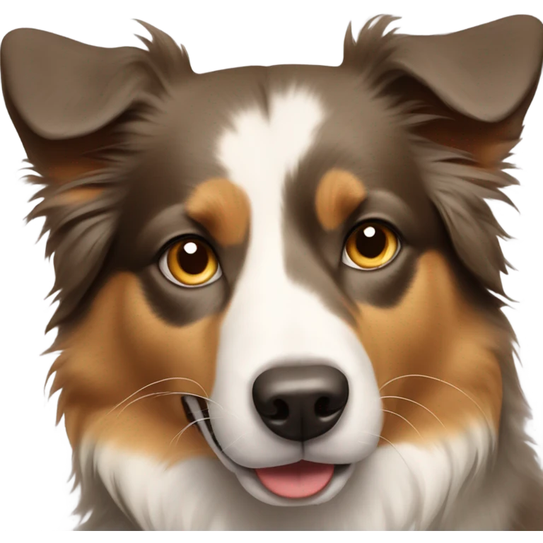 australian shepperd dog emoji