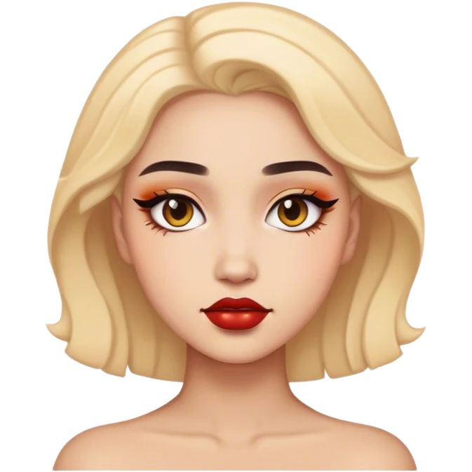 Aesthetic makeup emoji