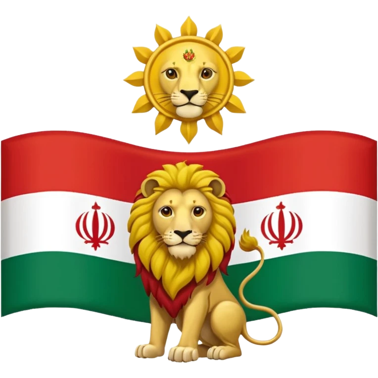 Pahlavi iran emoji flag emoji