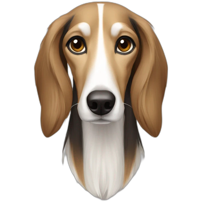Saluki emoji