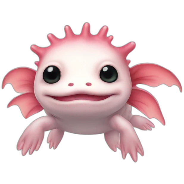 cute axolotl emoji