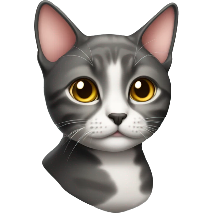 Exotic short hair cat emoji