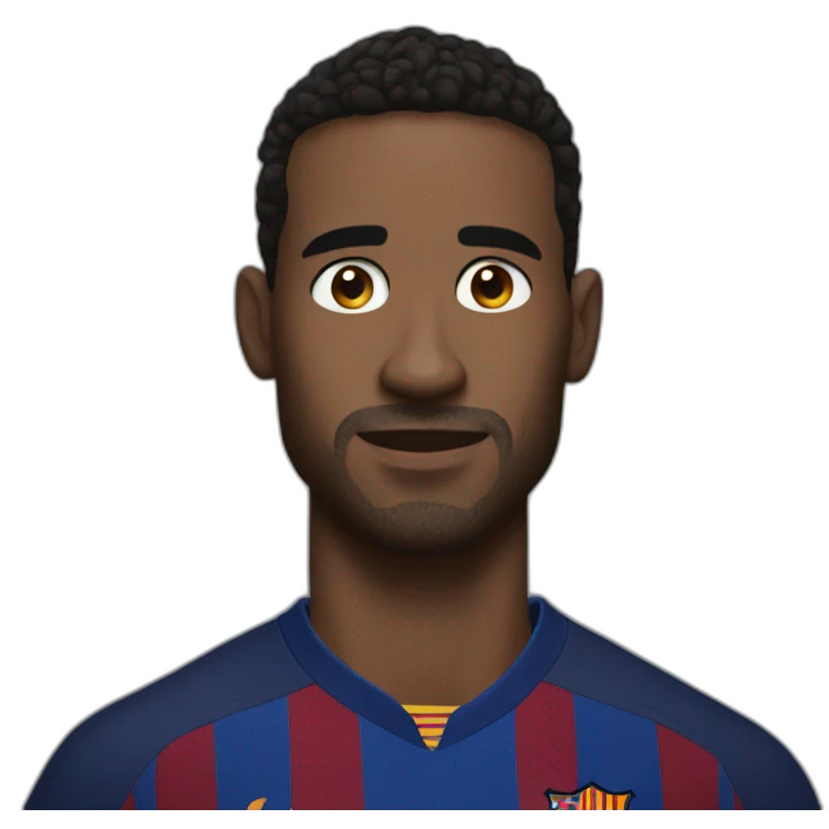 FC Barcelona player emoji