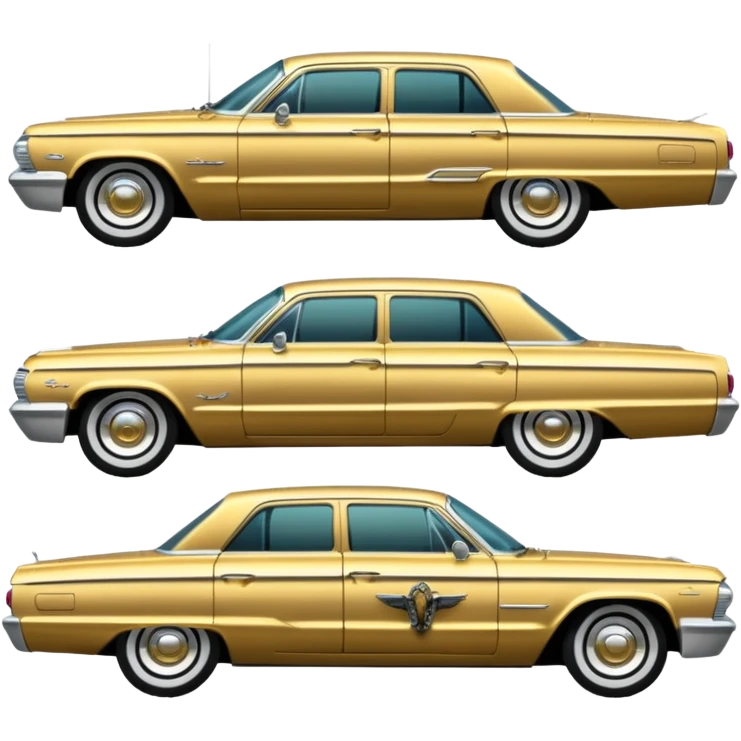 1964 impala low rider four door Anubis style  emoji