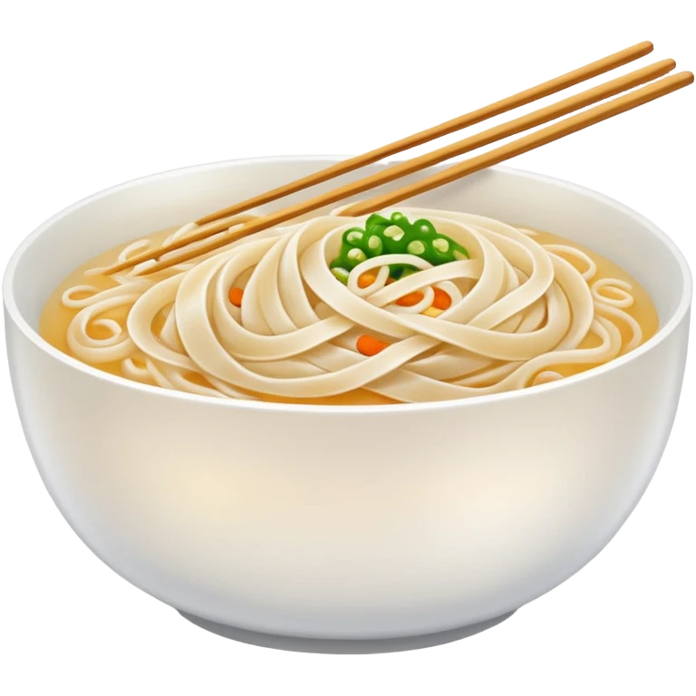 Rice noodles emoji