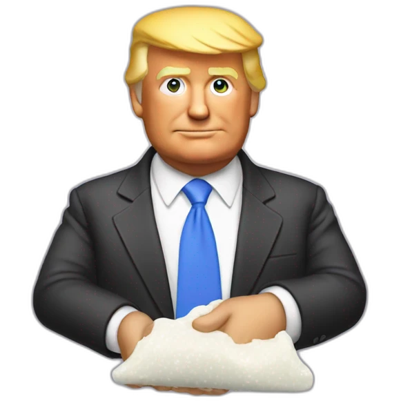 trump-holding-soap emoji