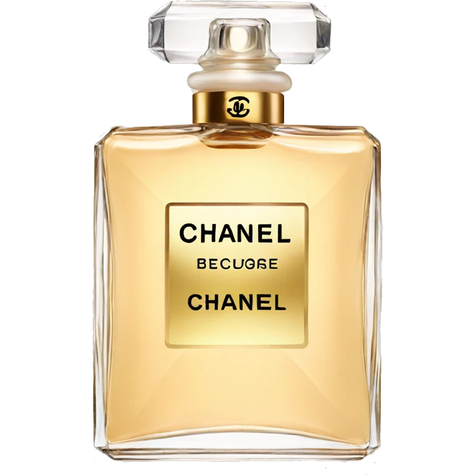 Perfume Chanel beige emoji