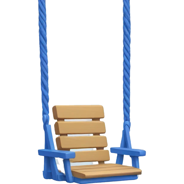 blue swing emoji