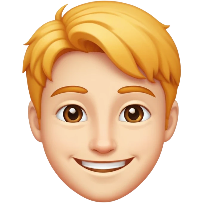 A cunning plan face emoji