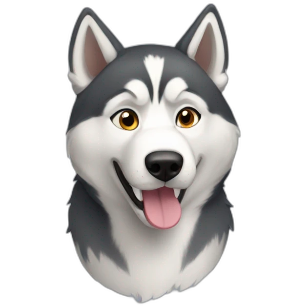 husky emoji