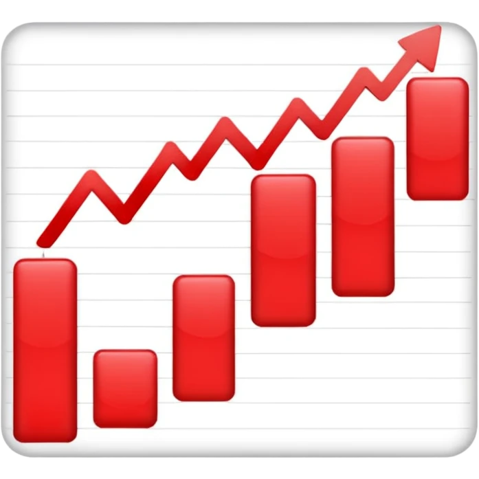 Chart going down emoji