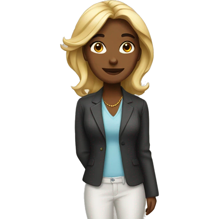 Girl boss emoji