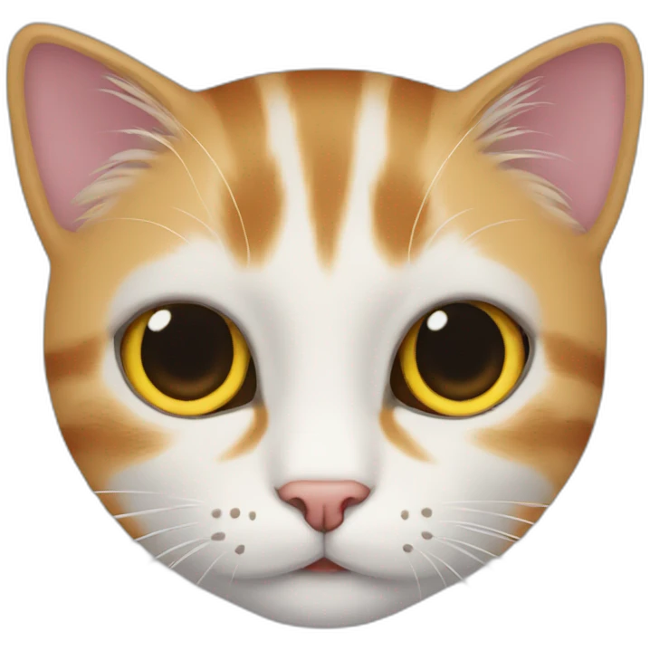 Cat with three colours  emoji