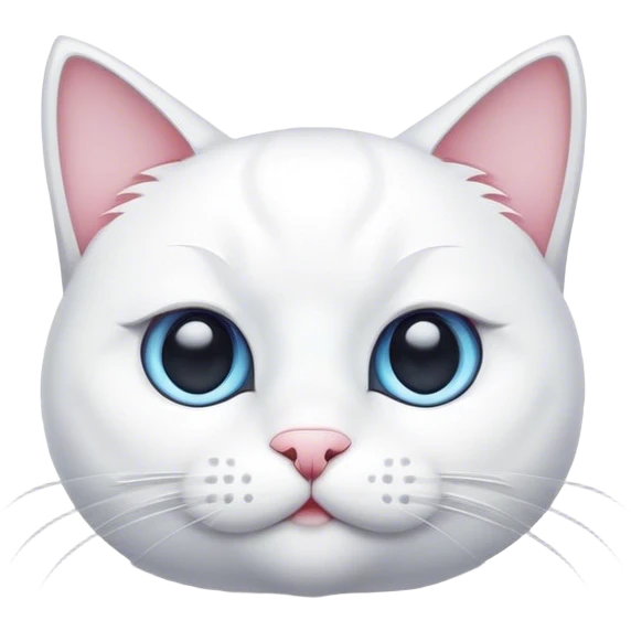 White cat emoji