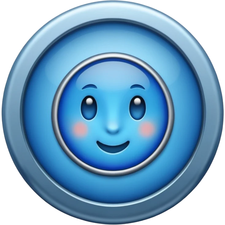 Blue tick emoji